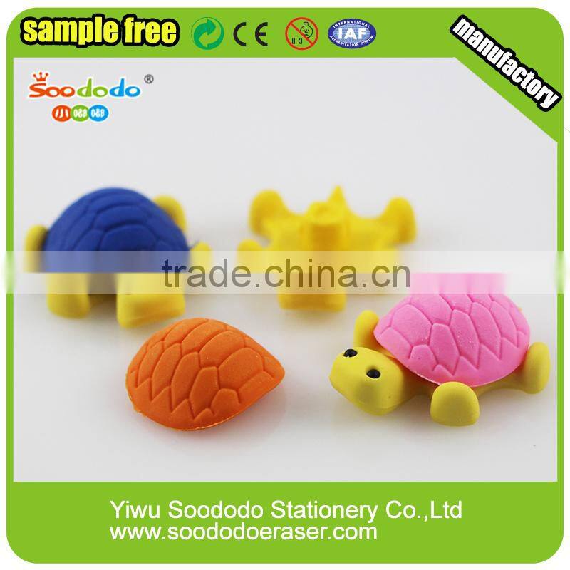 TPR eraser for kids toy- 3d horse erasers