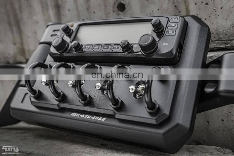 Furyengraver control panel kit with bracket for Jeep wrangler JL 2018+4x4 accessories