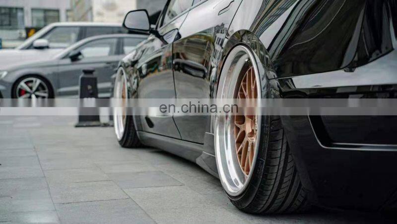 Runde In Stock New Automotive Kit For Tesla Model 3 Upgrade ST Style Body Kit Front Rear Bumper Side Skirts Spoiler