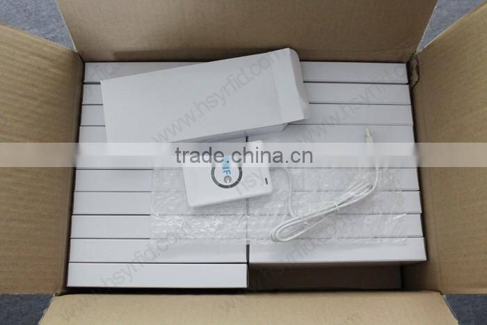 High quality NFC contactless smart card reader/writer with USB interface