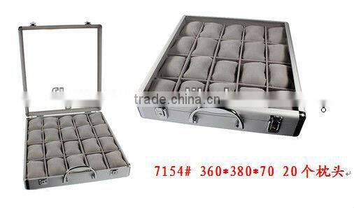 corrosion resisting hard shell 40mm wrist watch case with code lock and handle