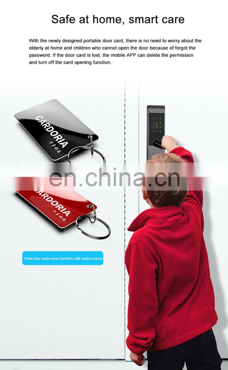 Ttlock App BLE Hotel apartment password lock smart card lock hotel rental room electronic lock