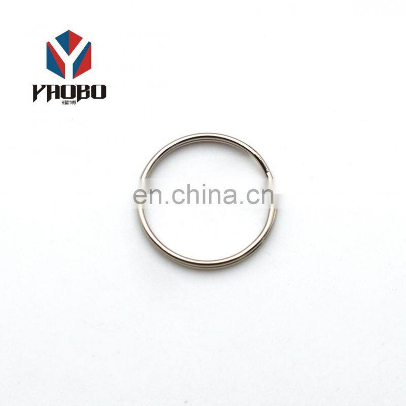 Excellent Custom Keyring Metal Shaped Key Split Ring Key chain For Clothing
