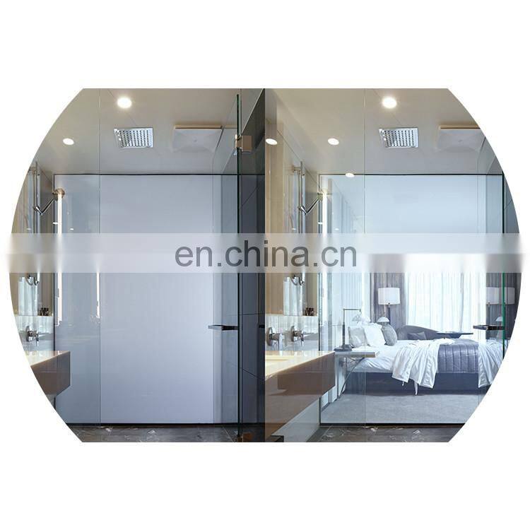 2021 New high quality green grey Magic Office living room can switch privacy security 5+5mm LCD smart glass