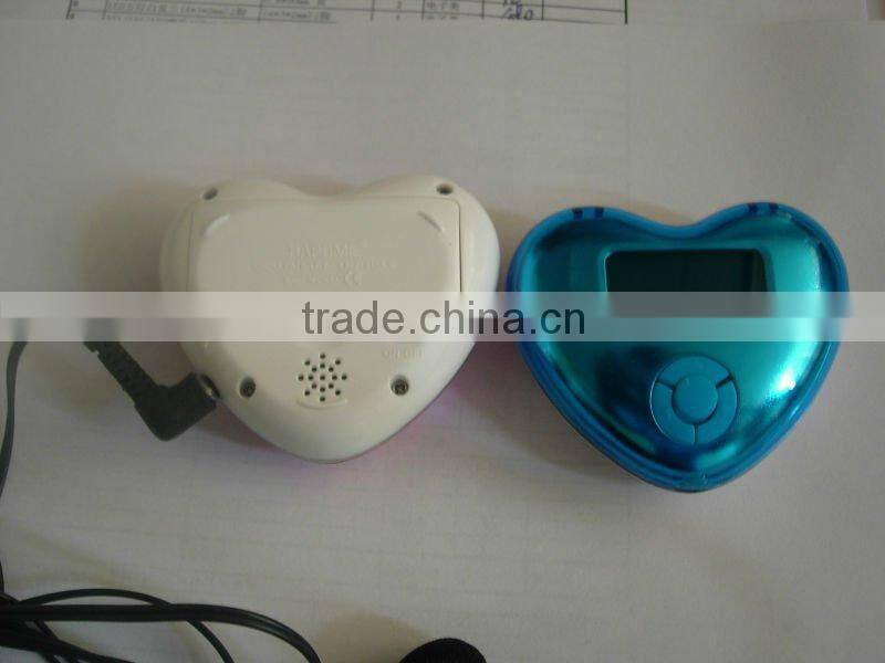 Heart shaped Radio with Clock YGH352C