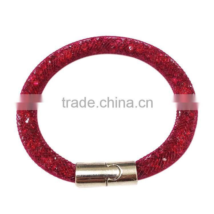 Hot sale Stardust Bracelet With Crystal stones Filled Magnetic Clasp Charm Bracelets Bangles