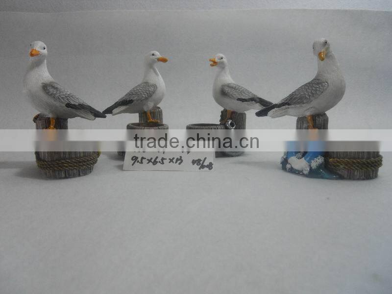 Cheap 3D Resin Seagull for sale home decoration