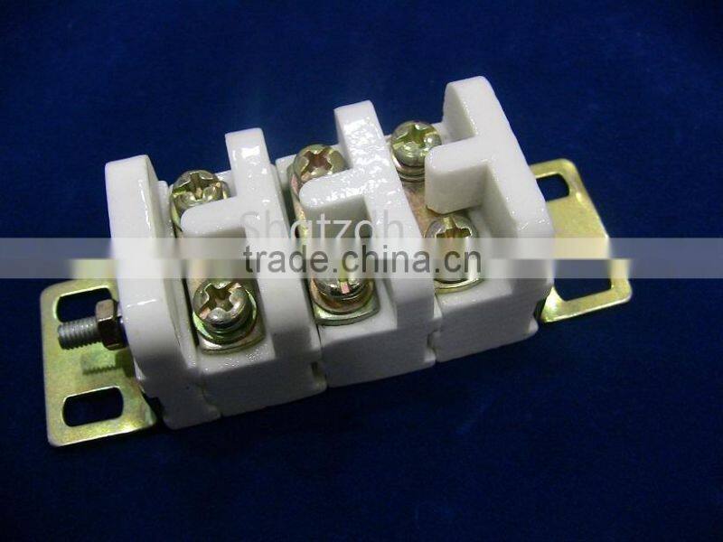 Electrical ceramic wire connector