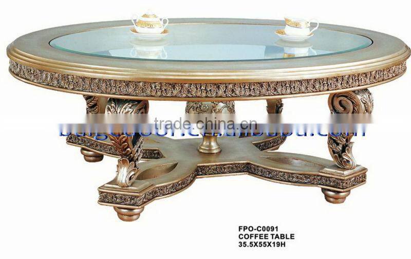 Luxury Wrought Iron Console Table and Mirror S-0091