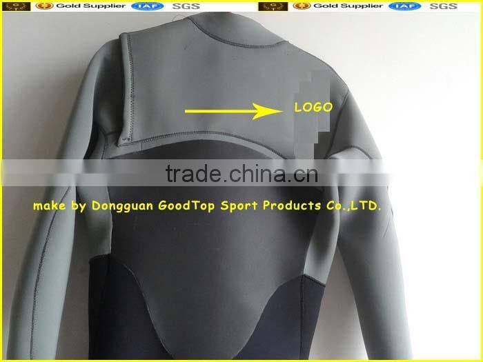 Surfing wetsuit with chest zipper 100% neoprene