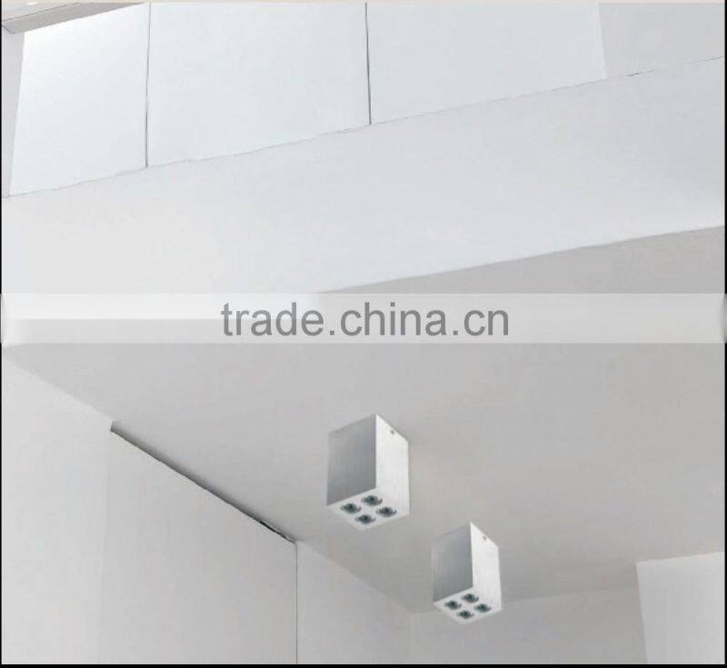 9X1W LED Square surface downlight everlight chips