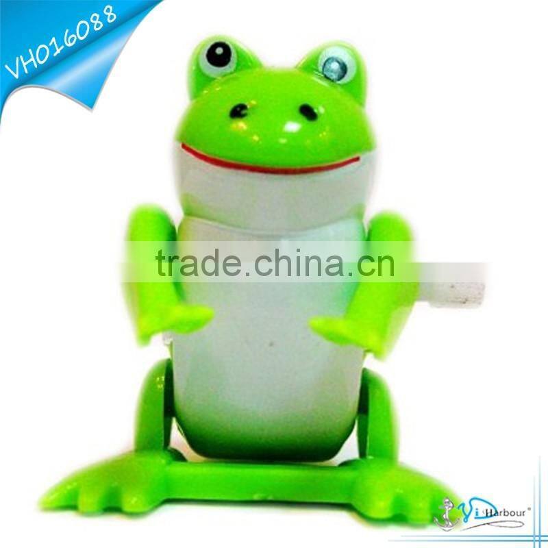 Wind Up Flip Over Plastic Monkey Toy