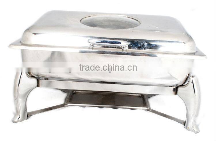 Steel Cheffing Dish, Wedding & Party utensils, food serving dish, hot keeping dish, Catering item, Hotel & Restaurant utensils