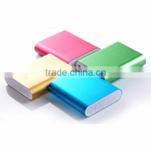 OEM 18650 portable power bank 10400mAh customized logo