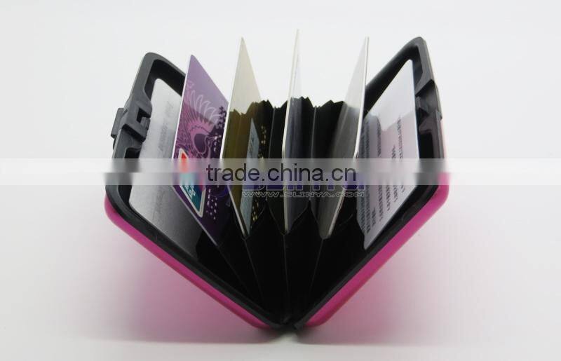 9 Colors Plated 11 X 8CM Waterproof Aluminium Credit Card Wallet