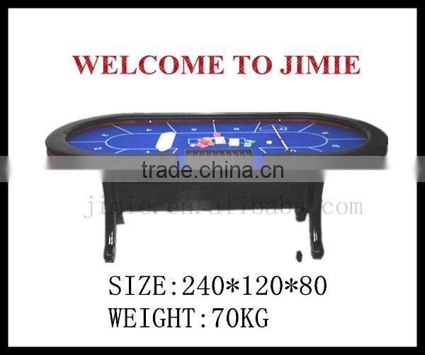 promotional casino poker table dimension