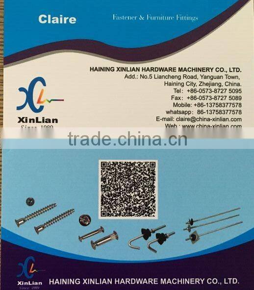 Factory for Confirmat screw Furniture screw