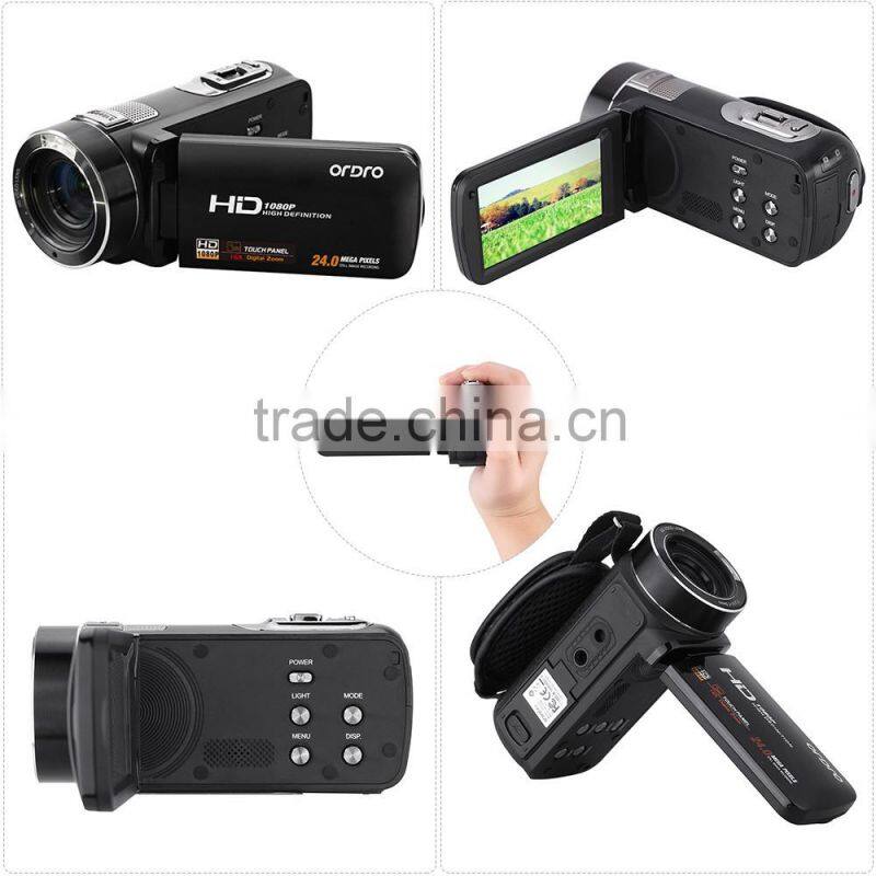 24Mp Brand New Excellent Gift 5MP Sensor Digital Video Camcorder 3" Touch Screen Multi Languages
