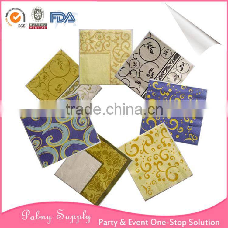 Alibaba manufacturer wholesale printed paper napkin innovative products for import