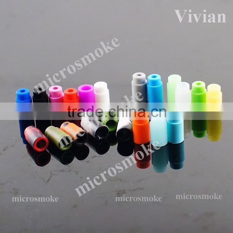 Plastic drip tip silicone rubber 510 drip tip wholesale drip tip vape 21 colour in stock
