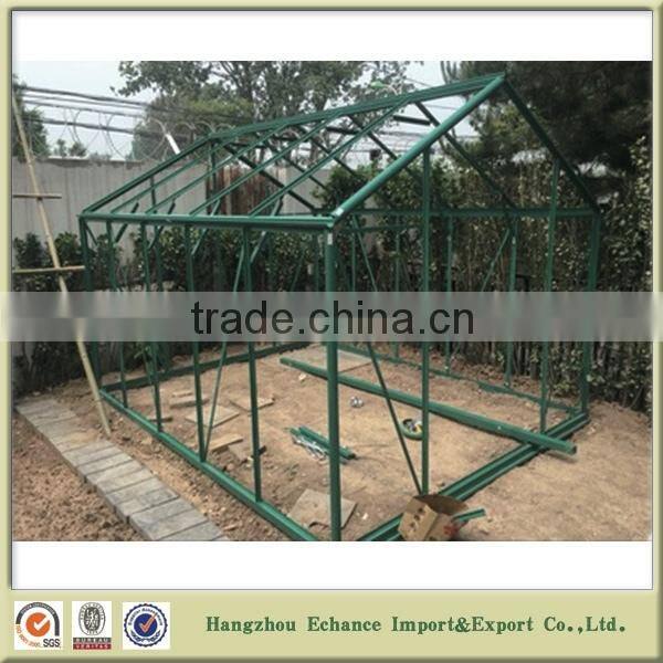 Garden Green house/garden greenhouses Aluminum frame and plastic board Hot sell in German