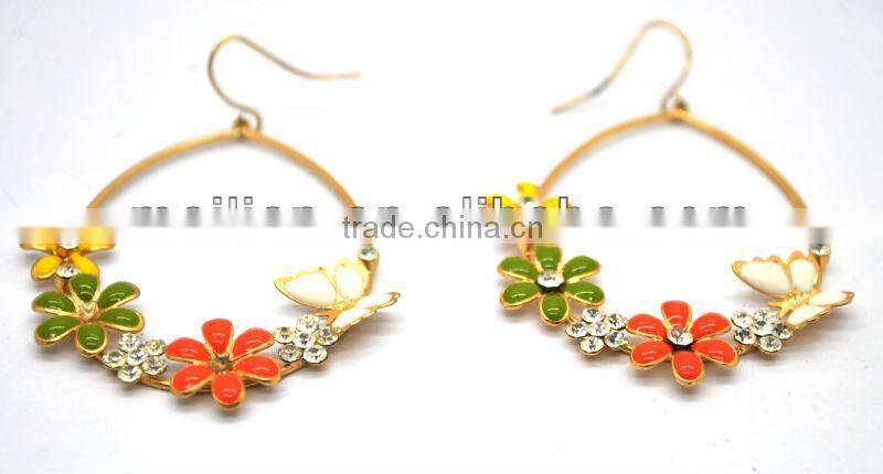 2013 fashion but person charm earrings