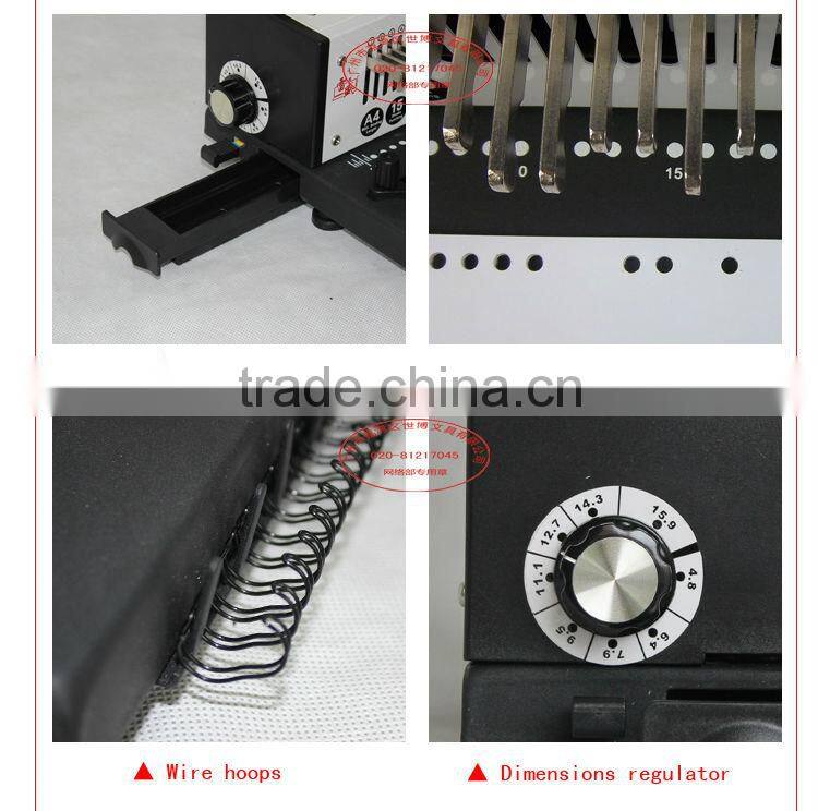 Manual perfect binding machine