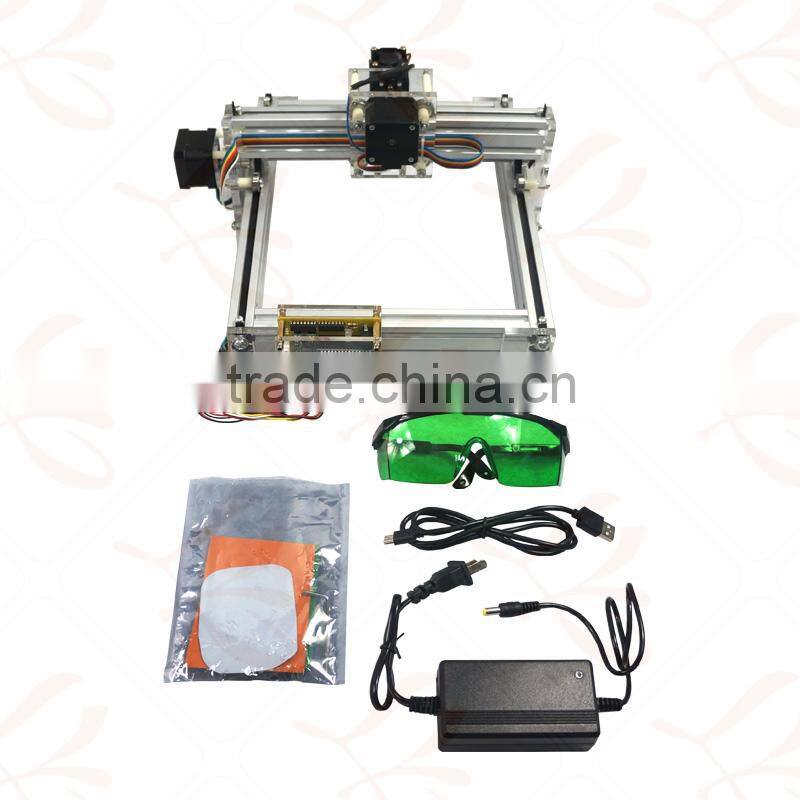 LY 2017 1500mw Laser Engraving Machine Mini DIY Laser Engraver IC Marking Printer Carving