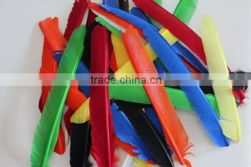 DIY Turkey Feather Archery Traditional Feather Arrow Fletching For Bamboo Arrow