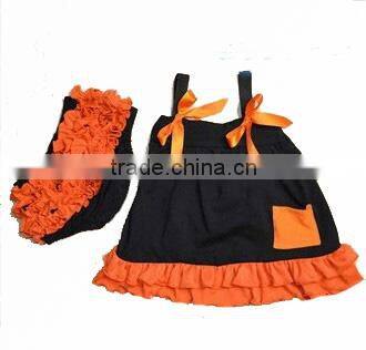 cute kids boutique set wholesae infant swing top set baby girls clothes