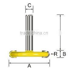 Woodworking TCT Flute and Bead Router Bit