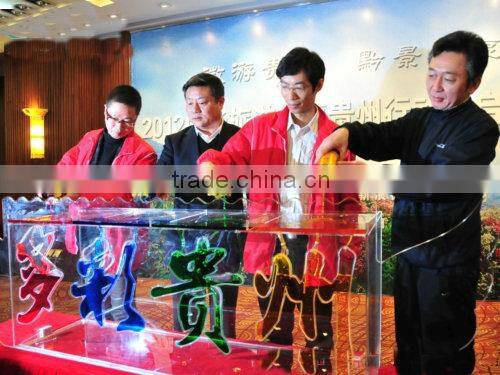 Customized ice sculpture molds for ceremony use,acrylic ice sculpture