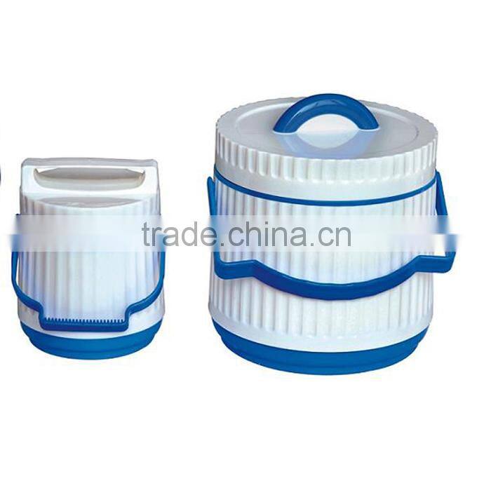 New design colorful stainless steel food container