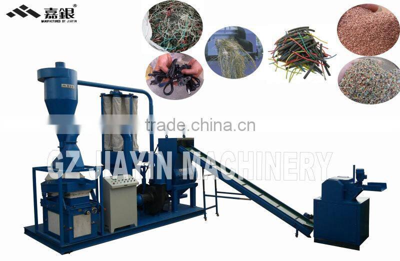 Big Capacity Waste Cable Copper Wire Recycling Machine