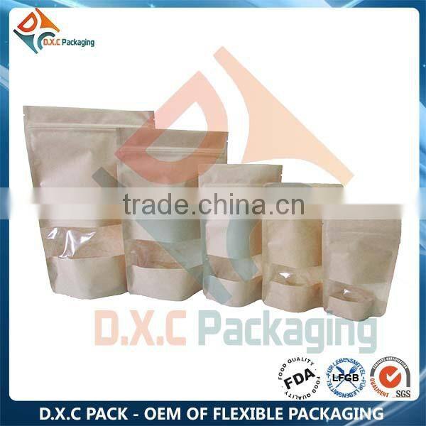 Laminated Plastic Side Gusset Bags For Rice Packaging