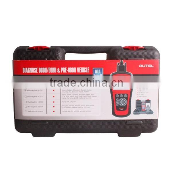 Newest version original autel MaxiDiag Elite MD701 ( all systems ),update by internet, in repleace of JP701 car code scanner