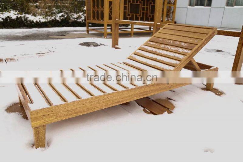 hot sale waterproof wooden beach chair