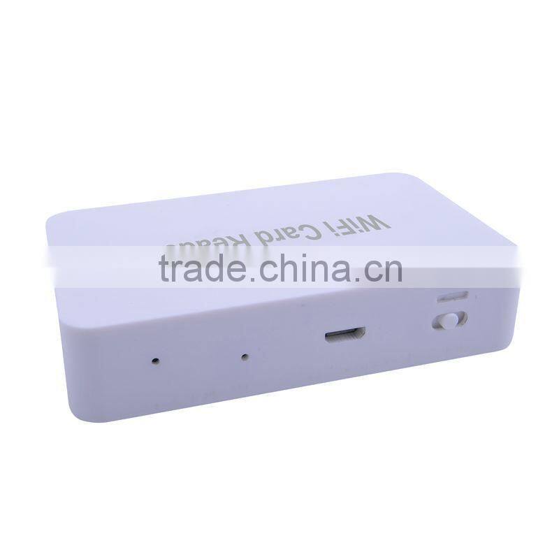 power bank WIFI stash connection kit portable wireless card reader for iphone/samsung/ smart phone
