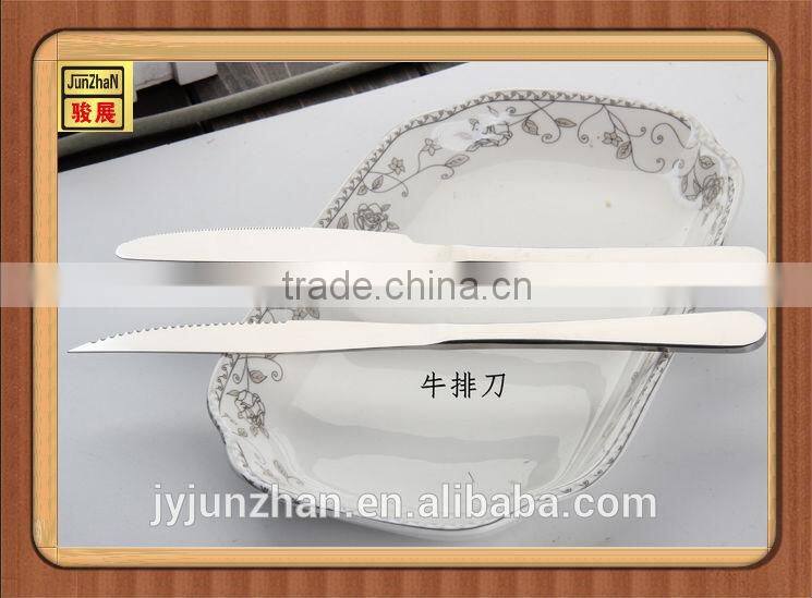 Factory direct sell Stainless Steak knife with plain handle with low price