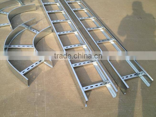Zinic and kinel protection straight cable ladder