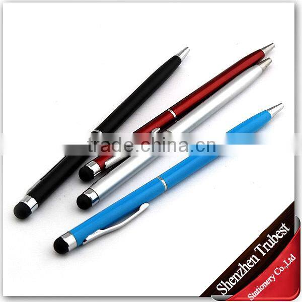touch screen stylus pen ,promotional ballpoint pen with stylus