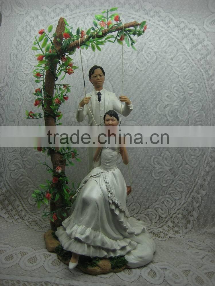 Wedding couple figurine