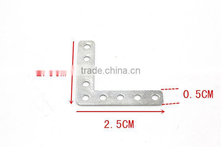 metal bracket , L iron bracket with hole , Connecting rod bracket,Small iron bracket