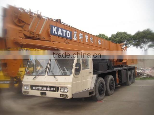 used kato 50t hydraulic truck crane original from japan good condition