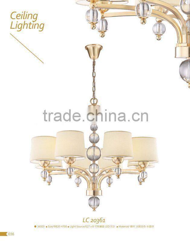 Baccarat Black Chandelier Imported from China