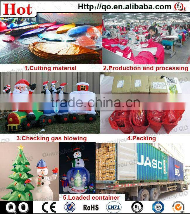 Competitive price vivid lovely snoopy christmas inflatable for selling