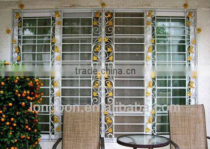 Top-selling wrought iron outdoor garden window fence