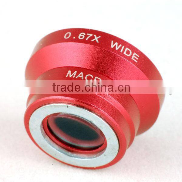 Best Gift Universal Magnetic 0.67X Wide Angle lenses Macro lenses camera lenses