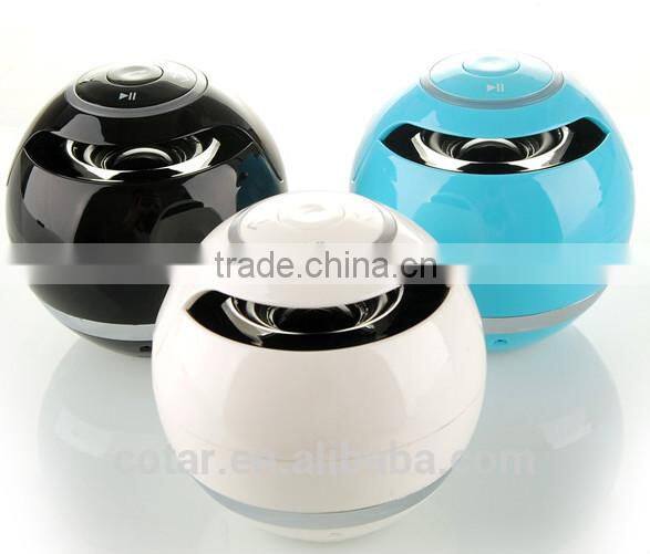Unique music player,outdoor wireless ball bluetooth speaker