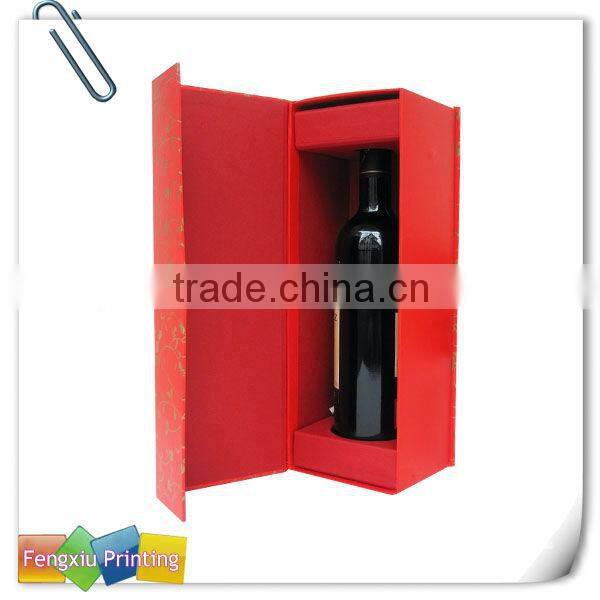 Paper Box of Wine for Single Bottle